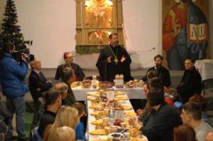 На Святвечір Патріарх Святослав розділить  розділить Святвечірню трапезу з вимушеними переселенцями